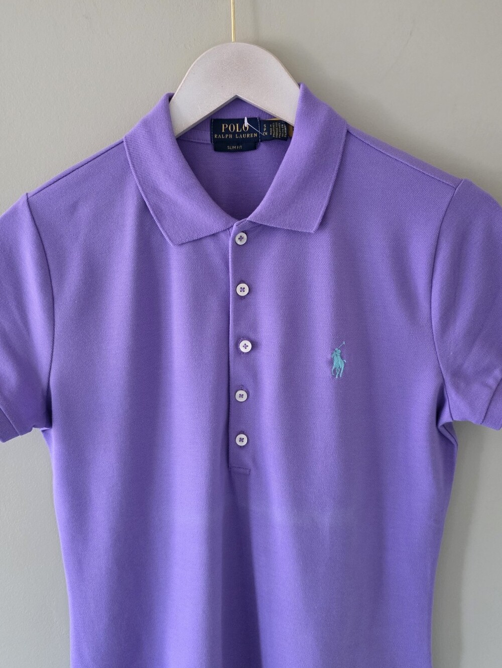 NWOT Polo Ralph Lauren S Old Money Quiet Luxury Country Club Preppy Slim Polo - Picture 6 of 14
